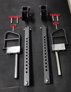 Bras de serrage pour rack de musculation en paires, équipement de rack de squat multifonction, bras de serrage réglables - Product Image 6