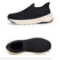 Chaussures tendance à enfiler, style Fly Kitting, chaussures décontractées pour hommes