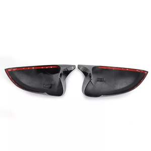 Cubiertas para espejos retrovisores Lexus con patrón de carbono, ABS negro brillante, juego completo para IS LS GS RC ES CT - Product Image 1