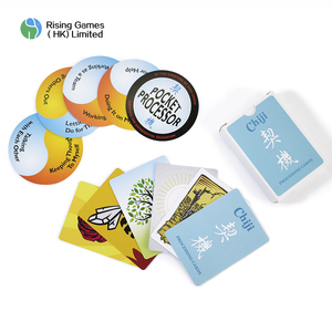 Cartes de réflexion pour coaching avec impression personnalisée, coins arrondis, papier artistique, impression couleur recto-verso, avec boîte pour le team building - Product Image 6