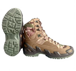 SFB43 Outdoor Combat <b>Boots</b> Men Shock Absorbing Anti Collision Toe Waterproof Tactical <b>Hiking</b> Work <b>Boots</b> - Product Image 2