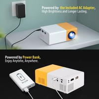 Projecteur vidéo portable intelligent Android YCX-YG300 pour enfants, écran LED 4K, projecteur Yg300 mini