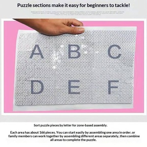 Nouveau puzzle en papier anti-stress de 1000 pièces pour adolescents de 14 ans, jouet DIY avec boîte colorée - Product Image 2