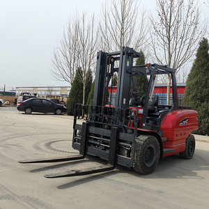 รถยกไฟฟ้า<span class=keywords><strong>2</strong></span>.5 3 3.5 4 5 6 7ตันรถฟอร์คลิฟต์ออฟโรดขนาด5ตันรถ4WD 4x4สำหรับรถยกพื้นที่ขรุขระ - Product Image 1