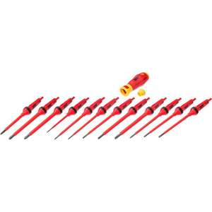 HAZET - 804VDE/14 Juego de destornilladores con aislamiento protector 1000V (14 piezas) -DESTORNILLADORES AISLADOS EAN 4000896133000 1000V - Product Image 1