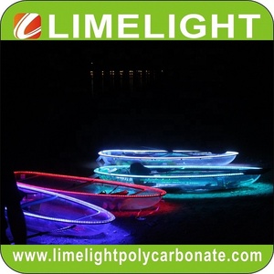 Kayak Doble Transparente con Luces LED para Paseos Nocturnos - Product Image 3