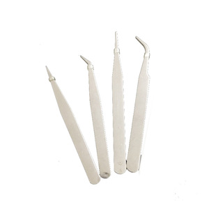 Diamond painting <b>tool</b> tweezers, stainless steel bent tweezers, straight tweezers, <b>DIY</b> small <b>tool</b> clips, succulent tweezers - Product Image 1