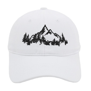 Cappellino da Baseball della foresta degli alberi di montagna cappello da papà per gli uomini delle donne ricamato in cotone campeggio per esplorare i cappelli da esterno - Product Image 3