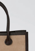 Sac fourre-tout de luxe en cuir pour femmes grande capacité personnalisé