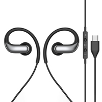Nouveaux écouteurs filaires Type-C pour iPhone 15/16, 1,5 m, intra-auriculaires, basses profondes, 3,5 mm, ANC, étanches IPX2, avec micro