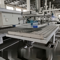 Transportador de Rodillos con Elevador de Succión Robótico Inteligente para Láminas de Metal Laminado en Frío, Línea de Producción de Puertas de Acero