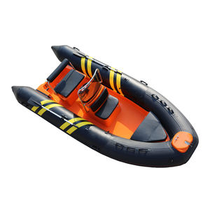 <span class=keywords><strong>Bateau</strong></span> de ski nautique pliable et stable en fibre de verre Qingdao Haohai Sailing avec logo personnalisé, RIB430A, 5 places - Product Image 4