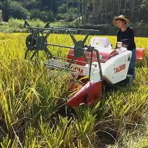 Lúa Mì thu hoạch Máy cosechadora de Arroz moissonneuse batteuse de riz Gạo Mini kết hợp máy gặt cho gạo và lúa mì