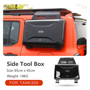 Vente en gros d'accessoires 4x4 <span class=keywords><strong>porte</strong></span>-bagages en aluminium pour réservoir GWM 300 réservoir <span class=keywords><strong>500</strong></span> kit de carrosserie échelle boîte à outils - Product Image 2