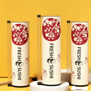 Envase Desechable para <span class=keywords><strong>Sushi</strong></span> para Llevar, Envase Cilíndrico Redondo para Rollos de <span class=keywords><strong>Sushi</strong></span>, Empaque de Papel - Product Image 6