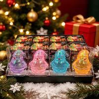 Jouet Squishy Anti-Stress Père Noël, Sapin et Bonhomme de Neige en Maltose – Cadeau Décoratif et Jouet à Presser – Vente Flash