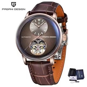 นาฬิกาข้อมือผู้ชาย PAGANI DESIGN รุ่น PD-1796 ระบบออโตเมติก สายหนัง PU กันน้ำ 100 เมตร แฟชั่นทันสมัย - Product Image 3