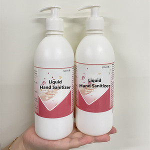 Antiséptico Transparente Sin Agua Líquido 99% Desinfectante de Manos 500ml - Product Image 1