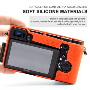 Étui YEAH pour appareil photo numérique <span class=keywords><strong>Sony</strong></span> Alpha A6500 ILCE-<span class=keywords><strong>6500</strong></span>, coque de protection en silicone souple anti-rayures - Product Image 2
