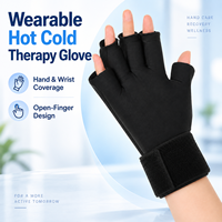Gants de rééducation à gel froid ajustables pour le refroidissement des mains et des doigts, thérapie du canal carpien, usage domestique, emballage personnalisé