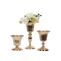 Vase décoratif en fer forgé pour mariage, hôtel, bar, restaurant, table à manger, décoration de la maison, salon, artisanat