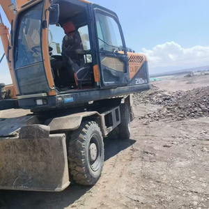 Gran oferta, excavadora Hyundai 210W-9 usada, excavadora en buenas condiciones de 20 toneladas, Original 210 215, Motor, caja de cambios, bomba de engranajes, rodamiento PLC - Product Image 6