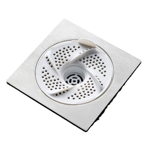 Vortex Floor Drain Hair Collector White Gray PP Anti Blocking Bathroom Kitchen Toilet Filter 3 Pack - Product Image 5