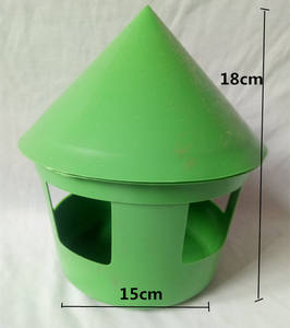 Заводская цена, ручной голубей, наземная платформа, металлическая зеленая голубь, хороший голос, шар, кормушка для семян птиц, прозрачная - Product Image 6