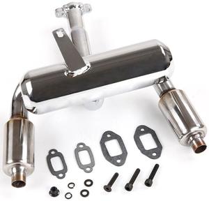 ท่อไอเสียคู่พร้อมท่อไอเสีย85299สำหรับ1/5 RC Baja <span class=keywords><strong>5B</strong></span> - Product Image 2