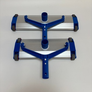 Tête d'aspirateur de <span class=keywords><strong>piscine</strong></span> robuste en aluminium de 14 pouces avec poignée australienne, série plastique argentée pour piscines enterrées, nettoyeur de <span class=keywords><strong>piscine</strong></span> - Product Image 4