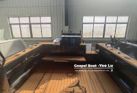 Croiseur de cabine de bateau de pêche à grande vitesse en alliage d'aluminium de 6.85m pour la pêche