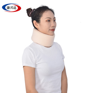 Collarín cervical de esponja blanca, el fabricante suministra soporte para el cuello y equipo de protección, adecuado para uso doméstico y para todas las estaciones. - Product Image 1