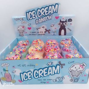 2019 superventas Diy cuentas de cono de espuma caseras limo gelatina puré arcilla de cristal para juguetes de niños - Product Image 3