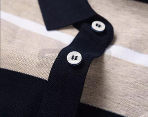 T-shirt polo de haute qualité pour hommes Vêtements d'été durables avec motif imprimé Service OEM disponible - Product Image 6