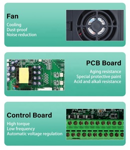For High Competitive 15 KW 380V MPPT VFD <b>Solar</b> IP20 IP65 for 3 Phase Single Phase Irrigation Water <b>Pump</b> FU9000SI High Efficiency - Product Image 4