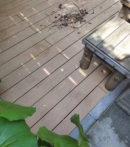 Tarima de Madera Plástica Compuesta Resistente al Agua y a los Rayos UV para Exteriores, Baldosas de WPC para Bricolaje/Tarima de WPC a Bajo Precio - Product Image 2