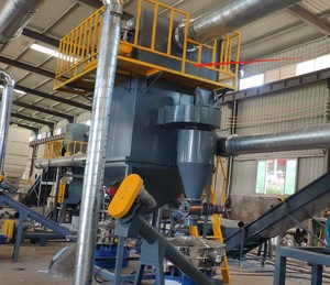 Ligne <span class=keywords><strong>de</strong></span> production automatique à haut rendement et écologique pour le broyage, le recyclage et le tri des déchets <span class=keywords><strong>de</strong></span> piles sèches/alcalines - Product Image 5