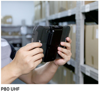 Tablette industrielle Chainway P80 8'' IP65 4G WIFI OEM avec lecteur RFID NFC/HF/UHF PDA Assistant numérique personnel