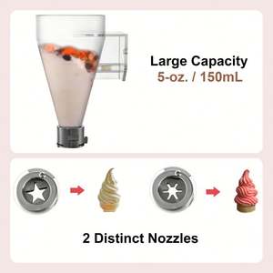 Machine à crème glacée dure commerciale en acier inoxydable 16-20L/h capacité à faible bruit nouveau sirop de crème glacée et maïs/lait/eau Compatible - Product Image 2