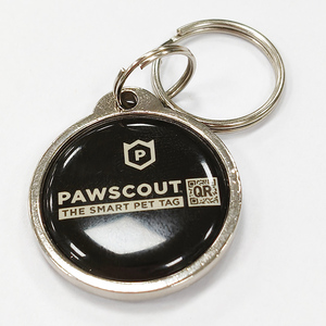 Hot Sell RFID NFC Smart Access Control 13.56Mhz 860-960mhz Keyfob <strong>Mini</strong> Custom logo Qr Code Nfc Rfid Epoxy Metal Keychain - Product Image 5