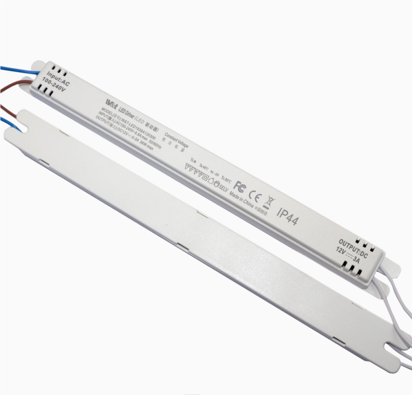 Светодиодный источник питания CE FCC GS RoHS EN61347 для кухни и ванной, водонепроницаемое зеркало ip44 36 Вт-60 Вт, постоянный ток 12 В 24 В, светодиодный драйвер