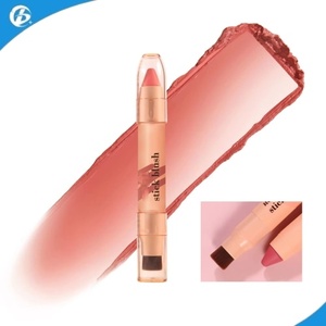 Stick de crème blush naturel longue tenue double embout 2026 avec pinceau - Product Image 3