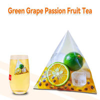 Thé au fruit de la passion Calamansi vert, fabrication OEM ODM, qualité alimentaire, emballage personnalisé
