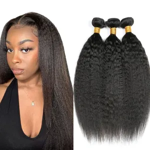 Wholesale Price List Cuticle Aligned Raw Virgin Straight 100 Indian Human Hair Bundle No Chemical Can Be Dyed Hair Extension