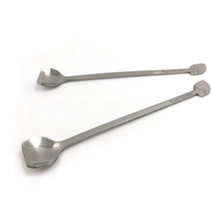 DFT21 Otras Cucharas de Café de Doble Cabeza con Mango Largo y Cuadrado, Espátula para Hielo, Hecho en China - Product Image 1