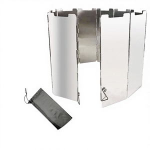 Fornello da Campeggio Pieghevole in Lega di Alluminio Ultra-leggero con Supporto e Borsa in Tessuto - Product Image 1