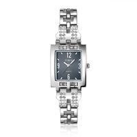 Relojes Personalizados para Mujer, Reloj de Cuarzo Vintage Sencillo y Elegante para Dama, Reloj de Lujo Dorado Resistente al Agua