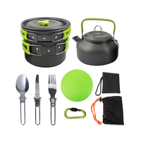 Ustensiles de cuisine de Camping pliants en alliage d'aluminium, accessoires de cuisine de Camping