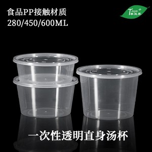 Transparent Disposable Lunch Box Food Grade Plastic <b>Takeaway</b> <b>Container</b> With Lid Microwave Safe Bowl - Product Image 4