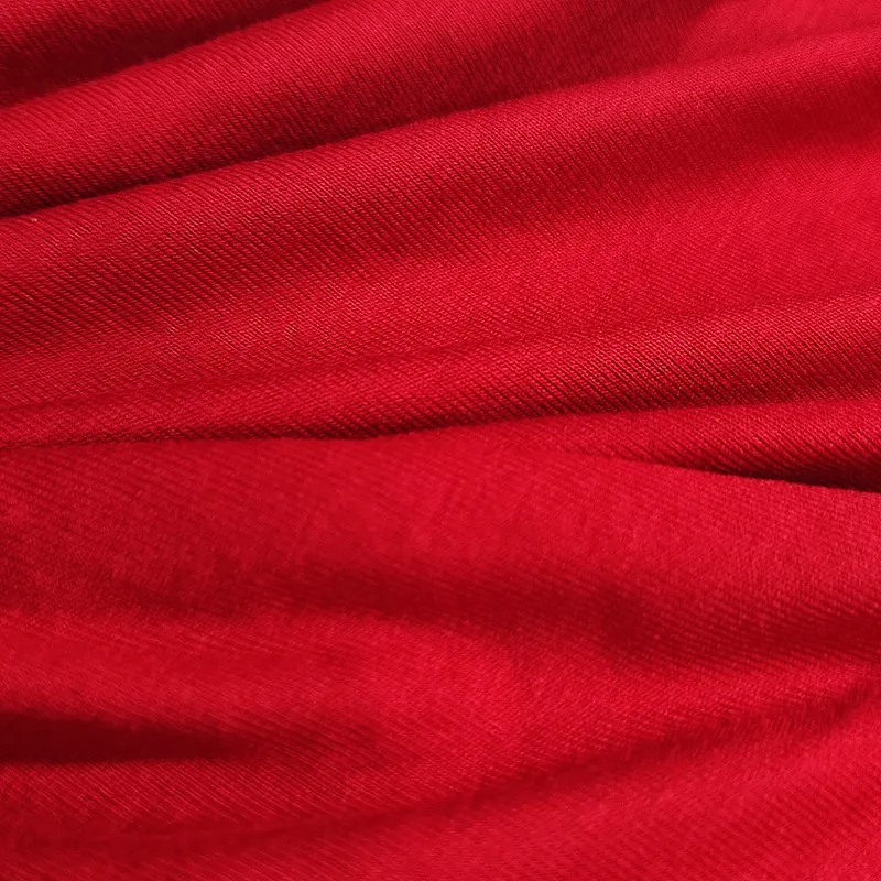 high end fabric free sample 260gsm 92% rayon 8% spandex 1x1 rib knit fabric